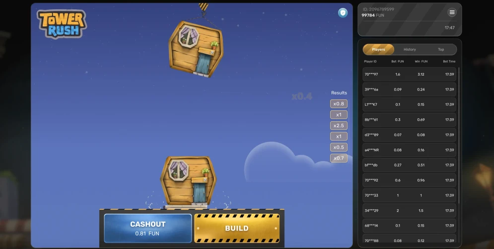 Tower Rush Galaxsys
